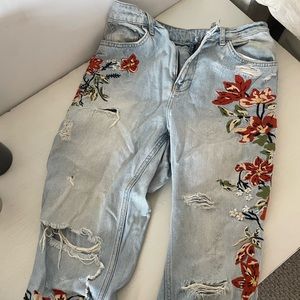 Embroidered Women’s Jeans